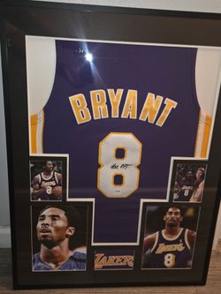 Kobe Bryant signed jersey psa authenticated