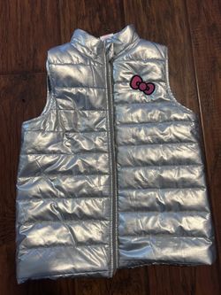 Girl Hello Kitty Vest. Size 8/10 As Is Look At Last Pictures 