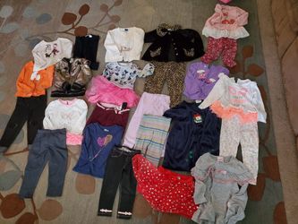 2t girls winter lot, 24 items