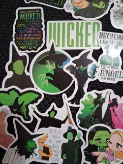 Wicked stickers.  All  50 for $8