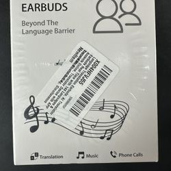 Language Translation Earbuds, AI Translation Earbuds Real Time with 144 Languages & Accents Online, Translator Device with APP Support Music and Calli