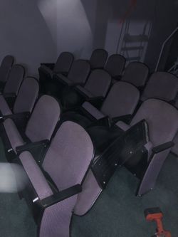 Movie theatre seats