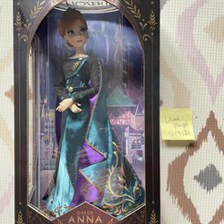 Disney Store Queen Anna Doll Frozen 2 Limited Edition 1 Of 8000 17”