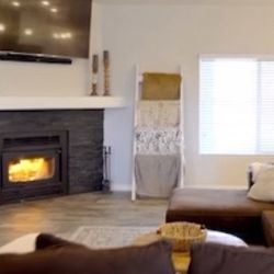 White Blanket Ladder 