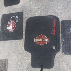 Harley Davidson Floor Mat Set 4