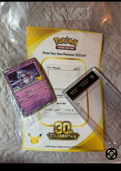 Pokémon TCG 30th Celebration Mewtwo Card Bundle