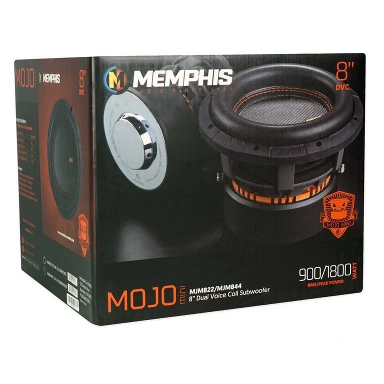 2 Powerful Memphis Mojo 8” Subwoofers