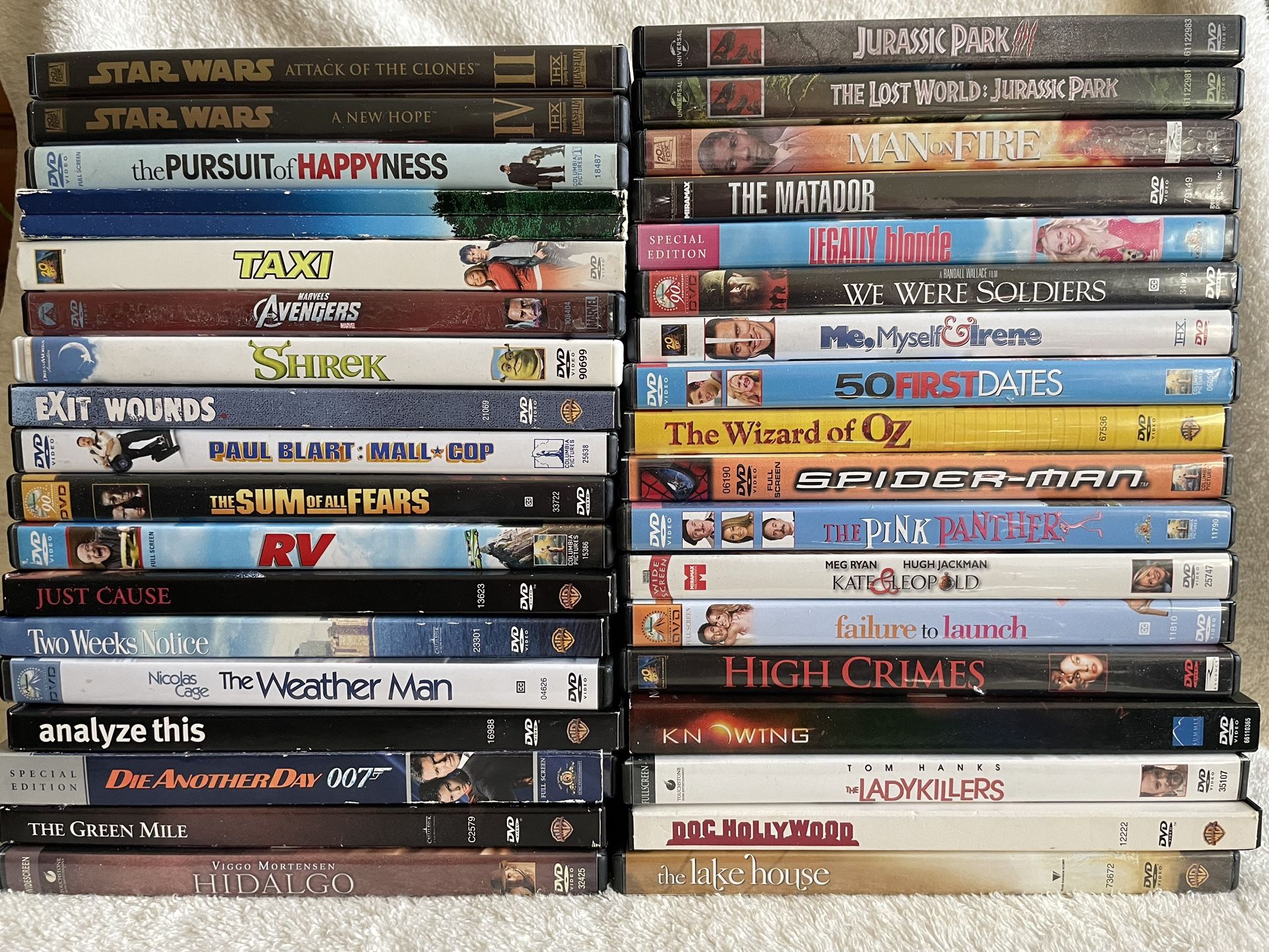 36 Various DVD Titles. 1 Low Bundle Price.