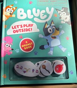 New Bluey: Let's Play Outside!: A Magnet Book