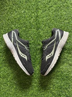 Saucony Cohesion Black Green Running Shoes Men’s Size 11 Athletic Sneakers