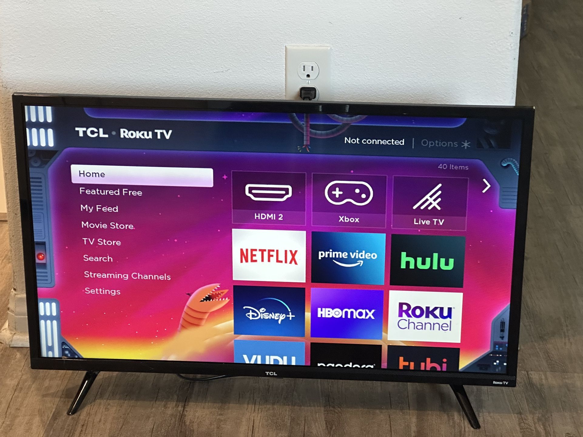 32" TCL - Roku Smart TV This won't last, great price.   1 television for $30 or 2 televisions for $50   You can't  beat this price for quality televis