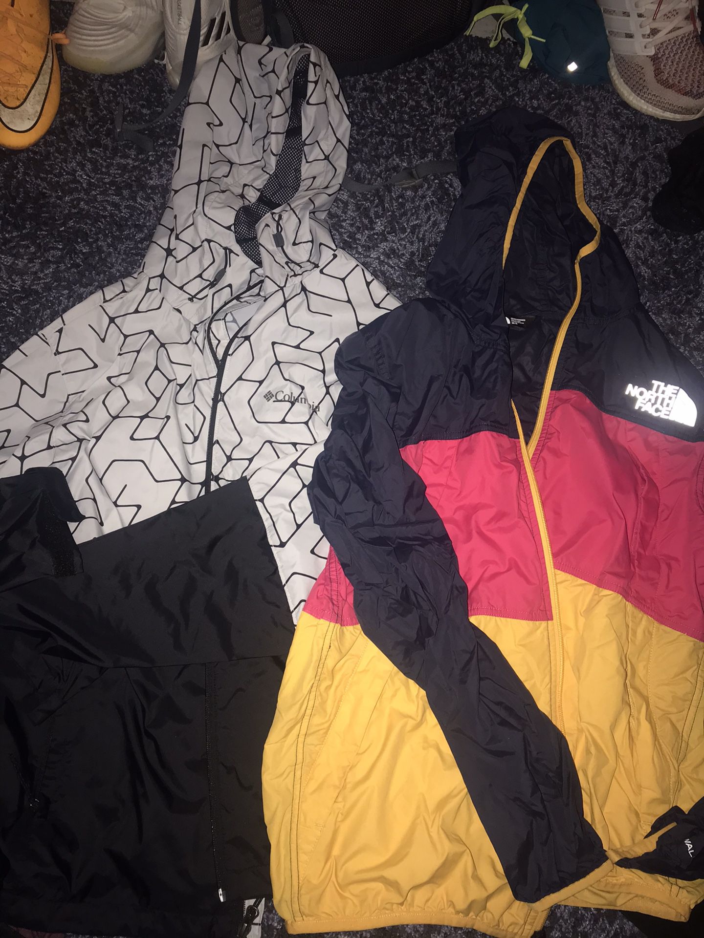 Columbia, Nike, The North Face, Adidas Jersey