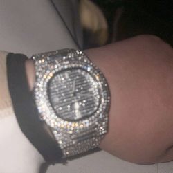 Cupid 💘 With mini Uzi Pendant And Watch Bling From Amazon One Size Fits All