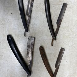 Antique Straight Razor Lot – Set of 4