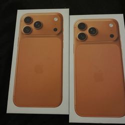 2 iPhone 17 Pro Maxes Unlocked 2tb 