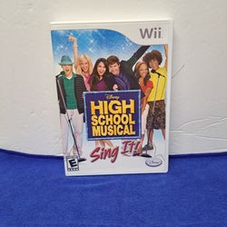 Disney High School Musical For Nintendo Wii
