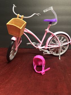 Barbie bike set