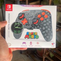 Nintendo Switch Super Mario Rematch Glow Wireless San Gil