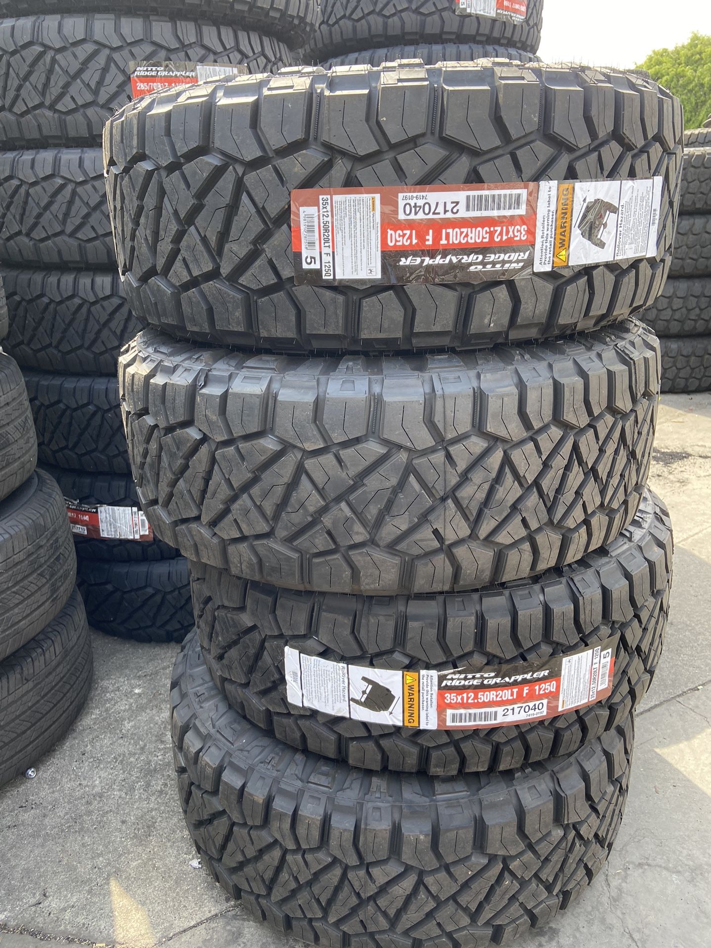 Nitto Ridge Grappler 35x12.50R20 Tire 35/12.50R20 35 12.50 20 35x12.50R20 35x12.50x20