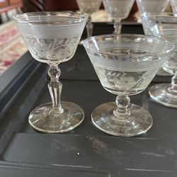 Vintage Stemware: Rock Sharpe - Caprice pattern