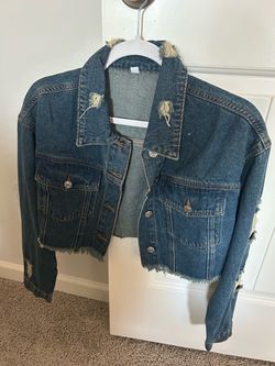 New Small Women’s Blue Jean Jacket