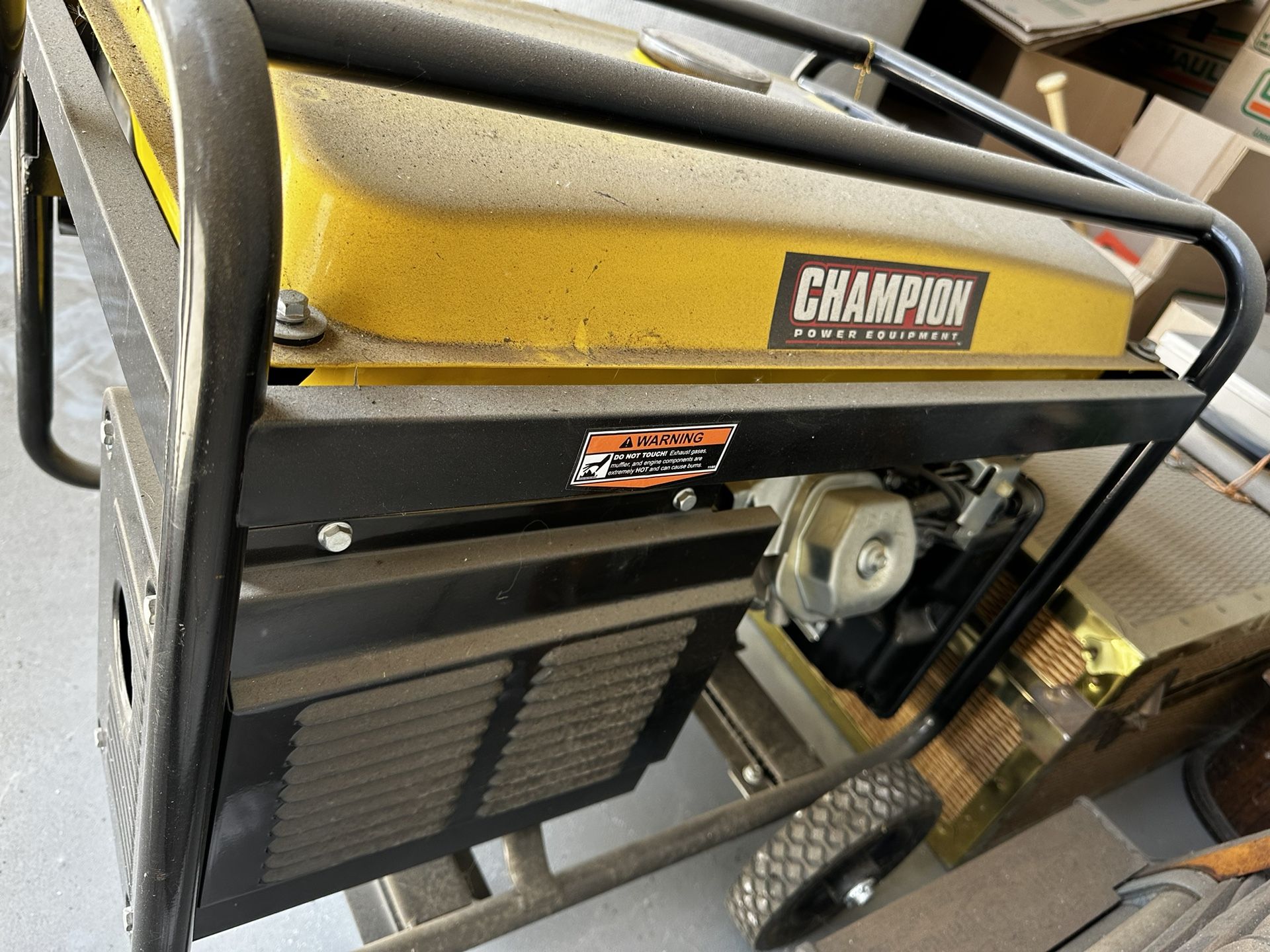 Champion gas generator