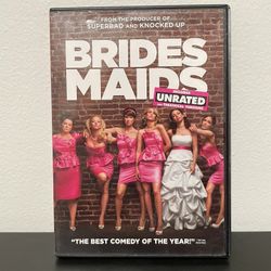 Bridesmaids DVD Unrated / Theatrical Slipcover Melissa McCarthy Comedy 2011