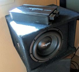 Skar Audio Sub & Amp !