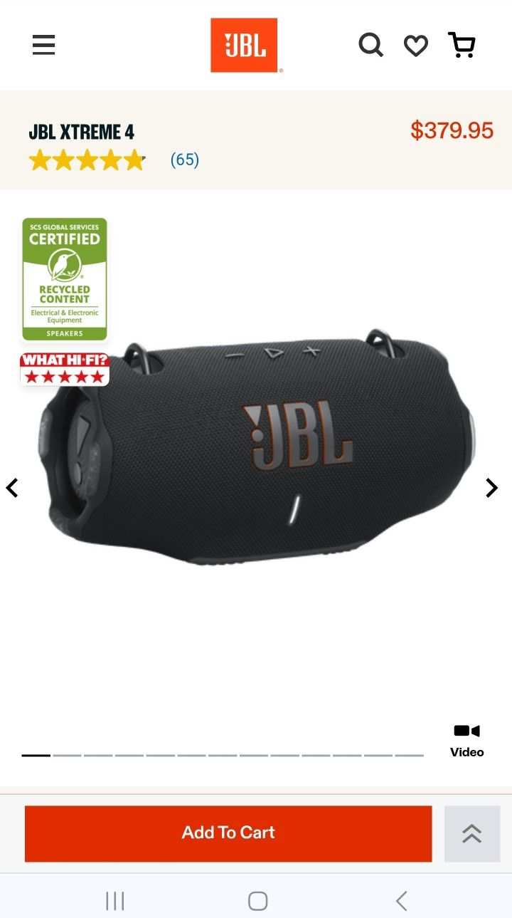 Jbl Xtreme 4!