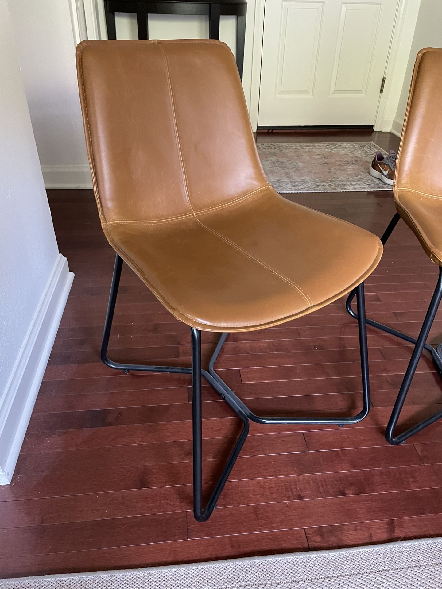 Faux Leather Chairs
