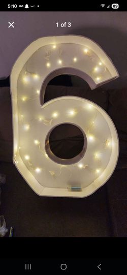 #6 Marquee with lights