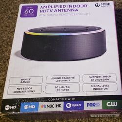 Amplified Indoor HDTV Antenna 