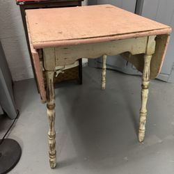 Antique Little Drop Leaf Table 