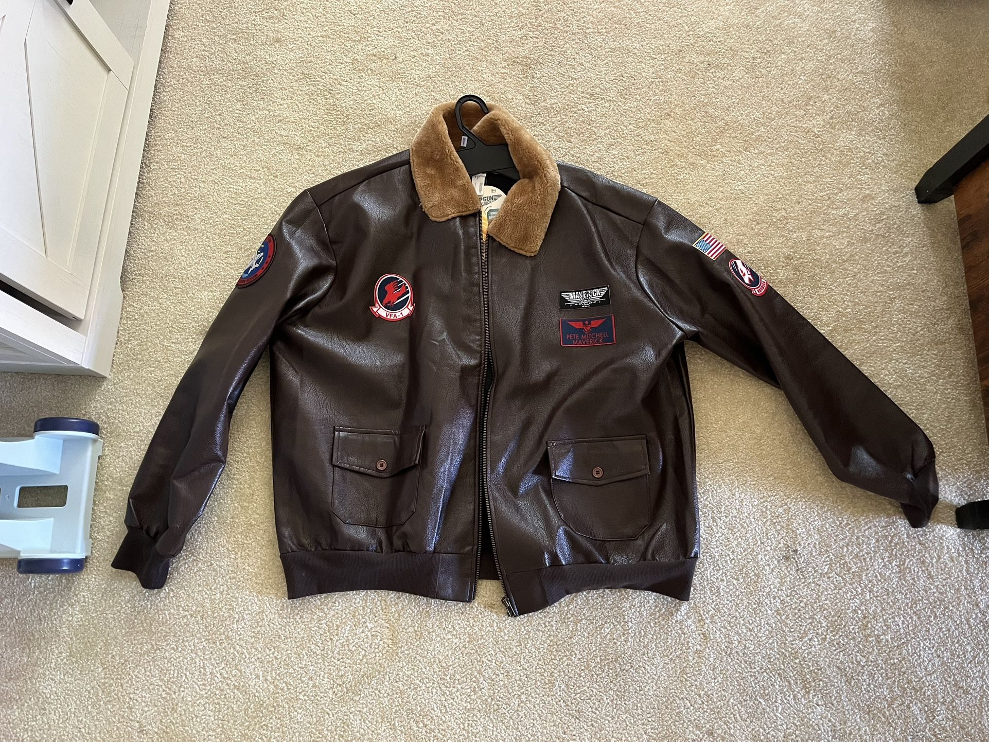 Men’s Top Gun Maverick Bomber Jacket Costume