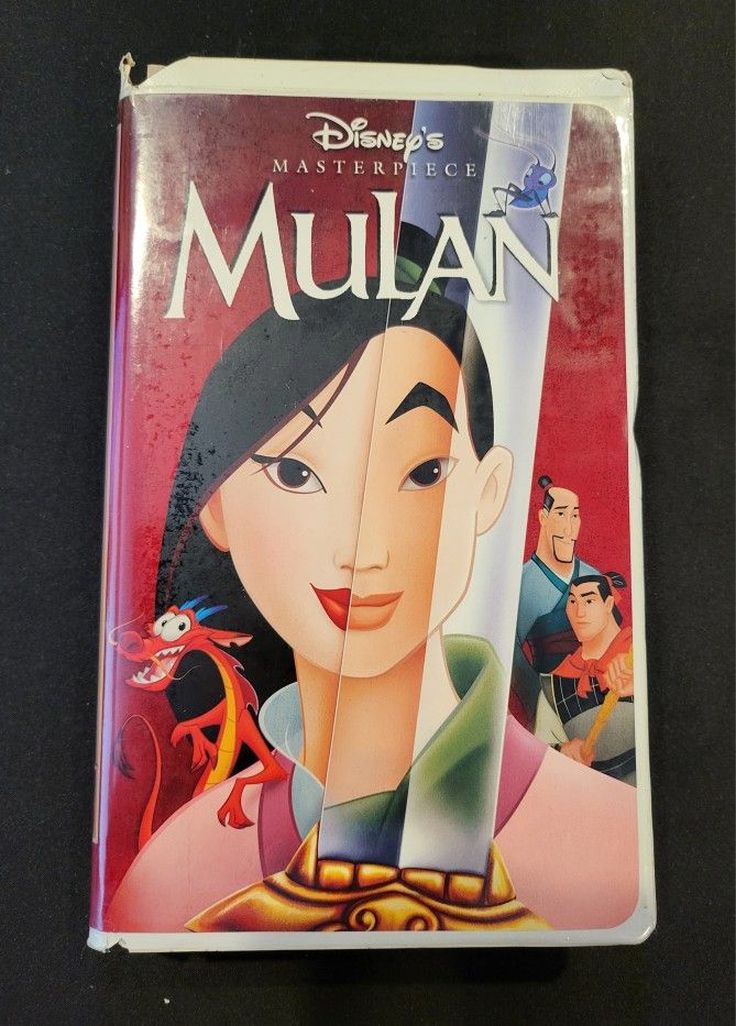 🎬🐉 Disney’s Masterpiece Collection – Mulan VHS (1999) 🐉🎬