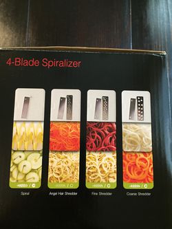 Paderno 4 Blade Spiralizer