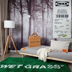 Virgil Abloh x IKEA MARKERAD WET GRASS Rug 195x132 CM