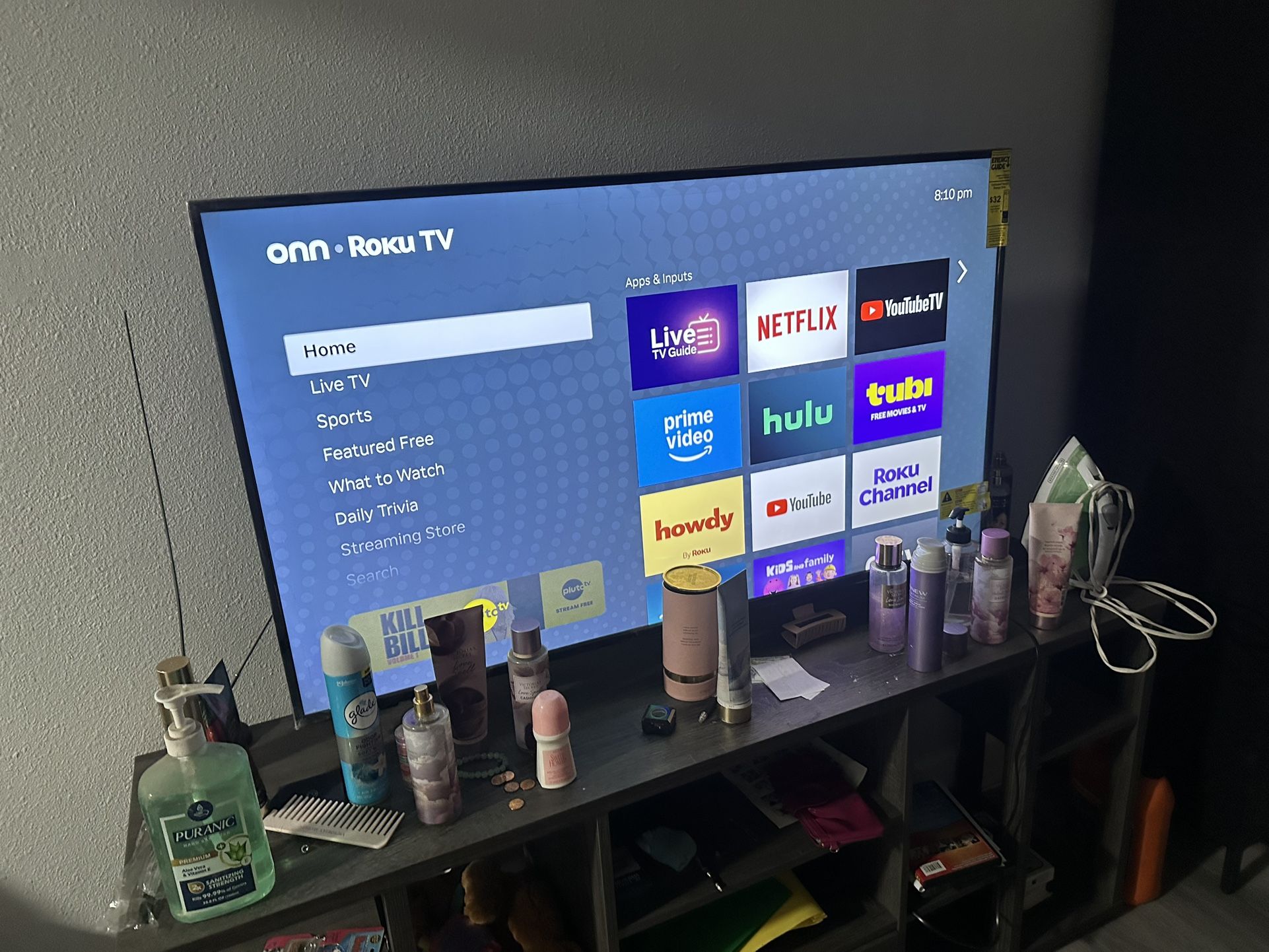 TV and the tv stand