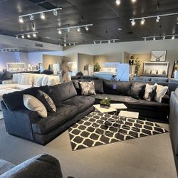 Grey 3PC Sectional Couch