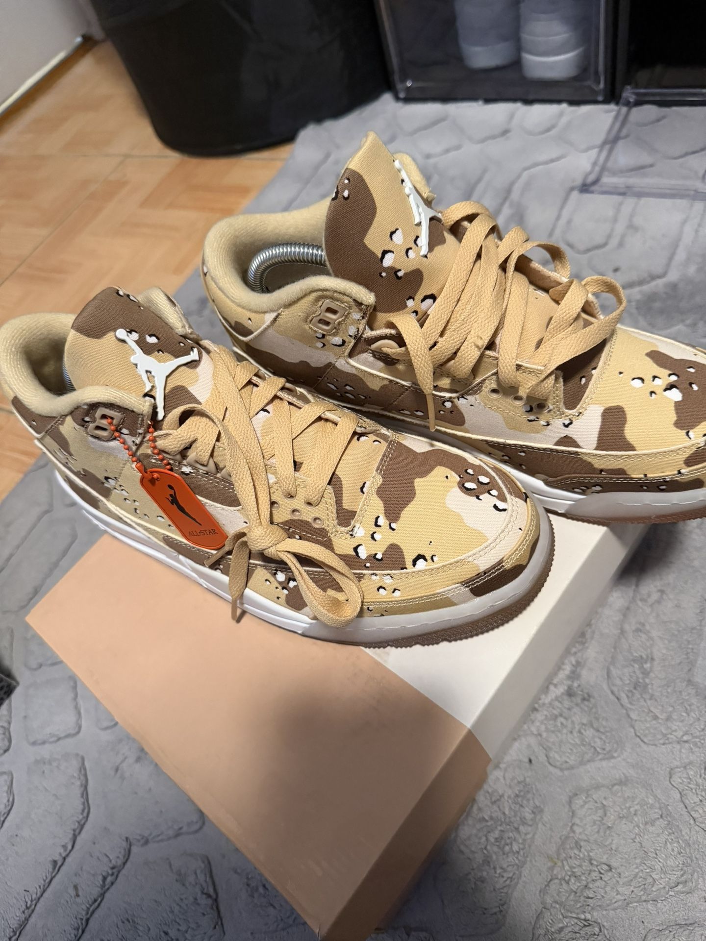 Jordan 3 Camuflaje Brown 