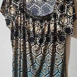 18/20 Deluxe LA Blues Women's Short Sleeve Top