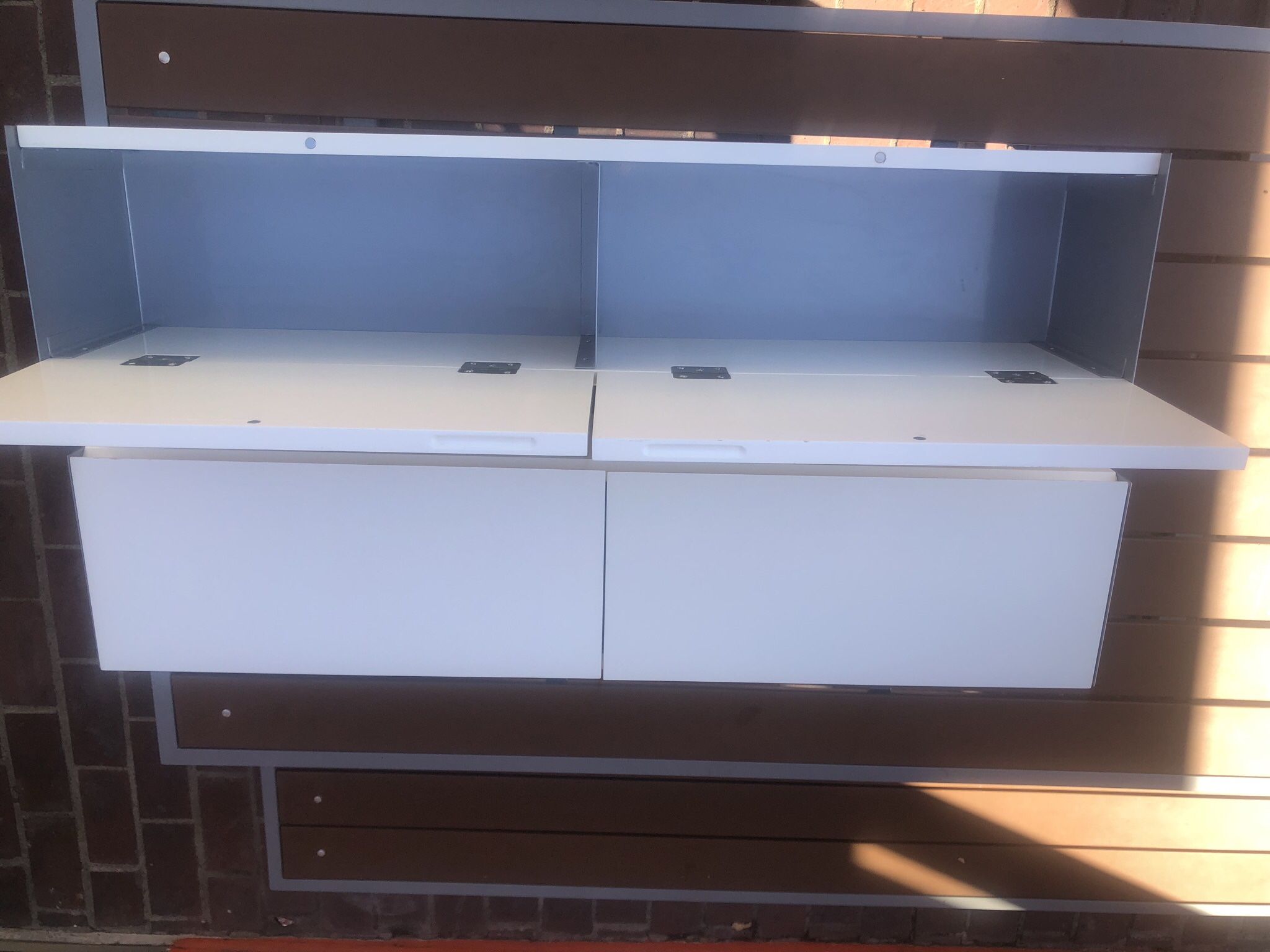 CB2 Hide And Seek Storage Shelf