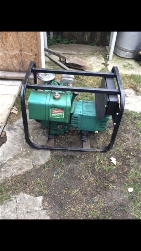 Coleman power mate generator