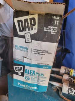 Acrylic latex caulking