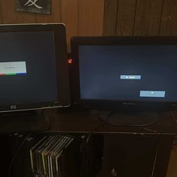 2 Reliable  LCD Monitors In Good Working Condition.