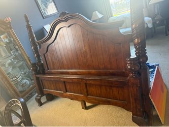 Cal king solid wood Bertram