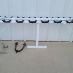 Commercial Dumbbell rack fully power coated
