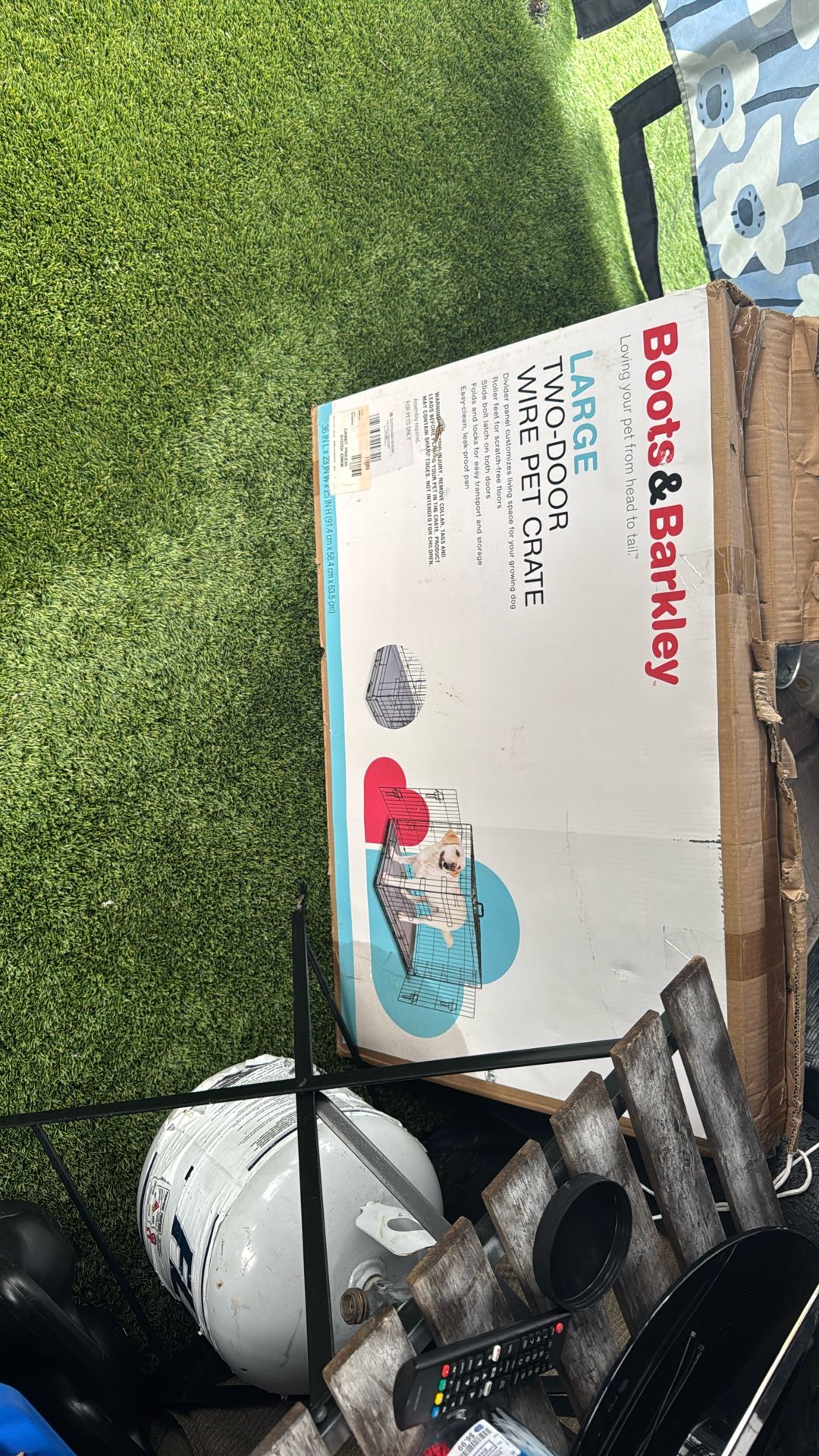 Large Two Door Wire Pet Crate