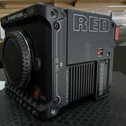 Red digital v raptor 8k vv  BODY 242 hours