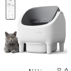 Automatic Self-Cleaning Cat Litter Box